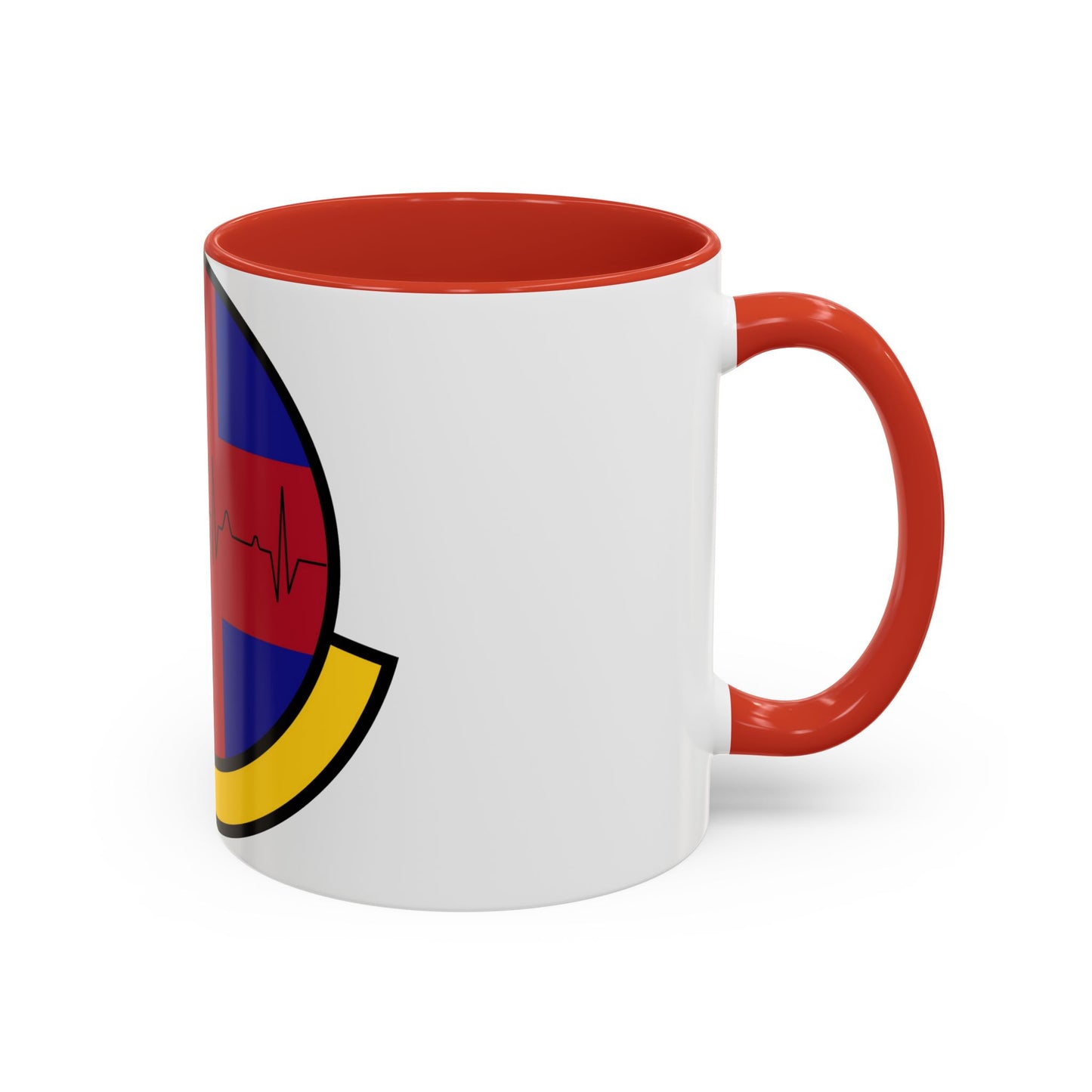 375 Healthcare Operations Squadron AMC (U.S. Air Force) Accent Coffee Mug