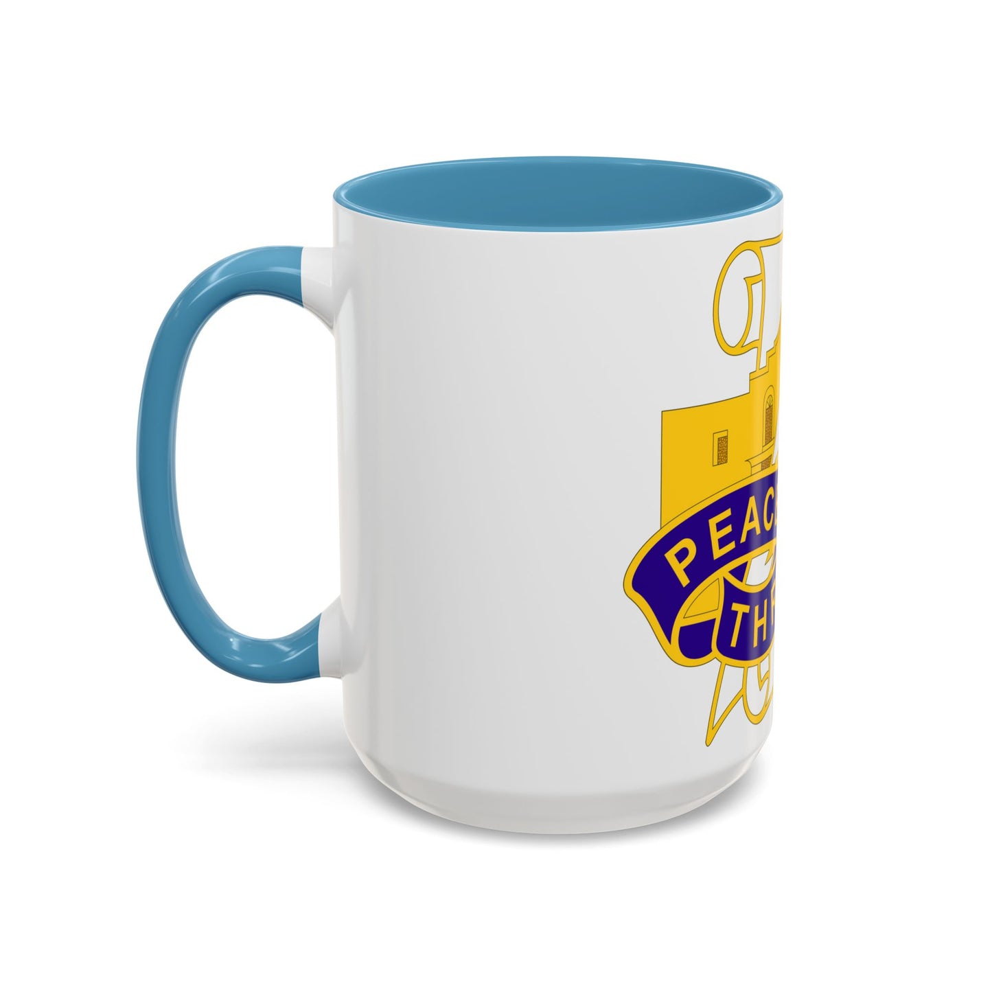 321 Civil Affairs Brigade 2 (U.S. Army) Accent Coffee Mug