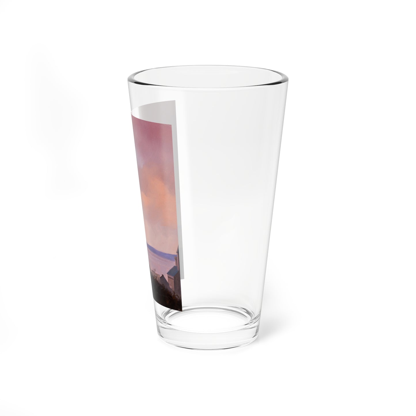 Tell Me No Lies, Silhouette Cover Background, 1984 - Pint Glass 16oz