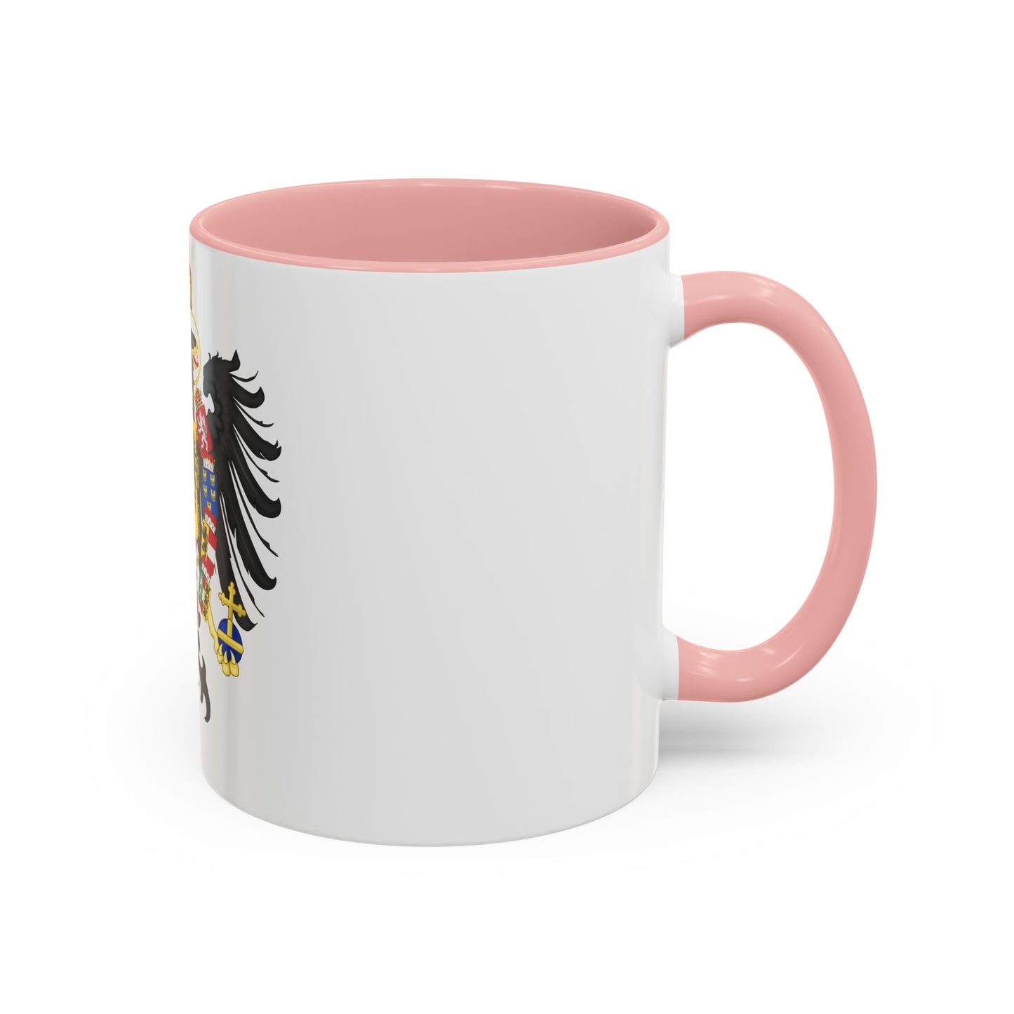 Middle Coat of Arms of Francis II, Holy Roman Emperor (1804-1806) - Accent Coffee Mug