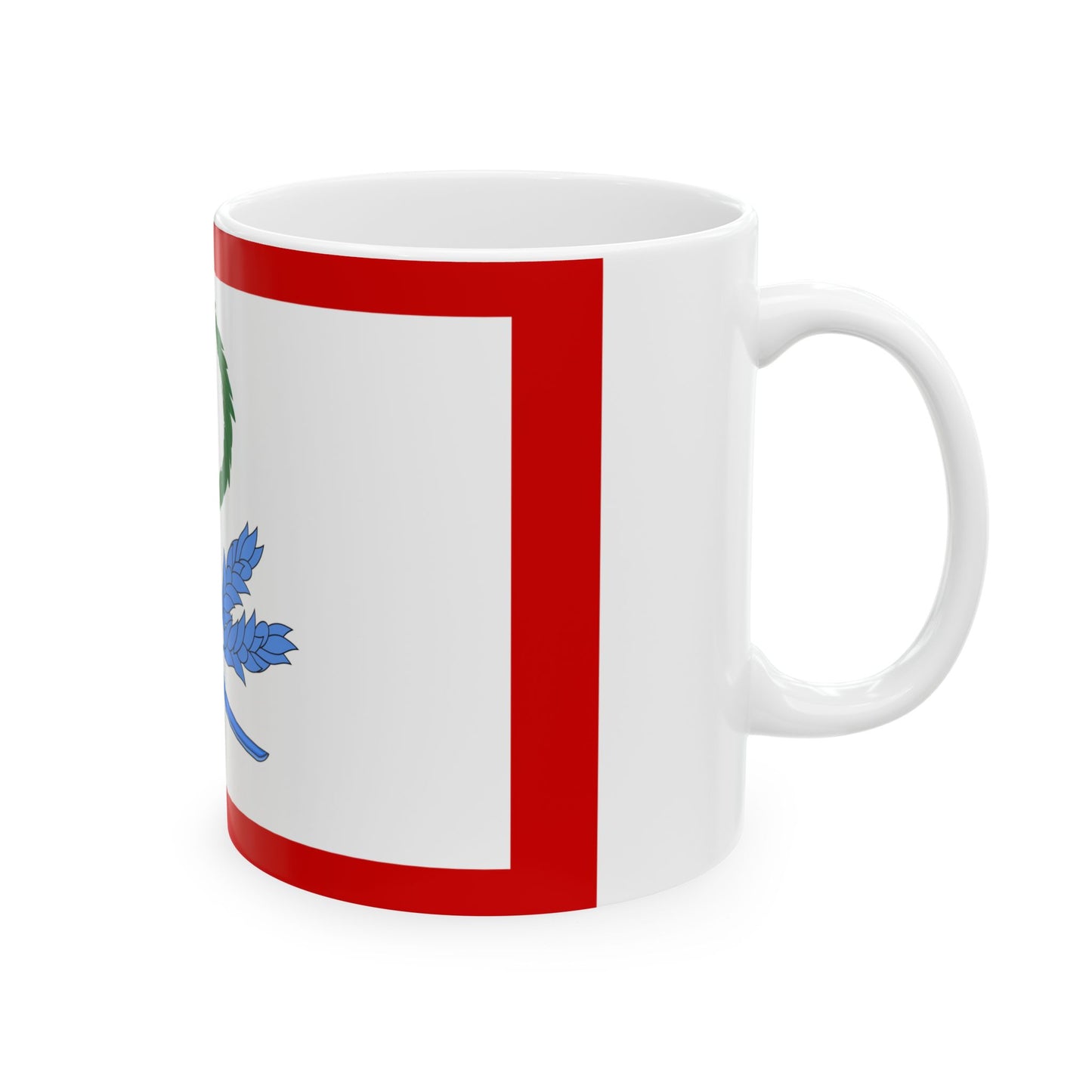 Louis de Aury Flag (United States) White Coffee Mug