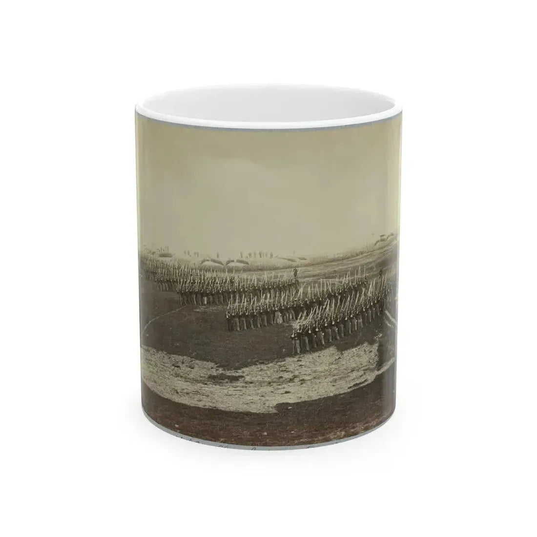26th New York Infantry, Fort Lyon, Va. (U.S. Civil War) White Coffee Mug 11oz - Go Mug Yourself