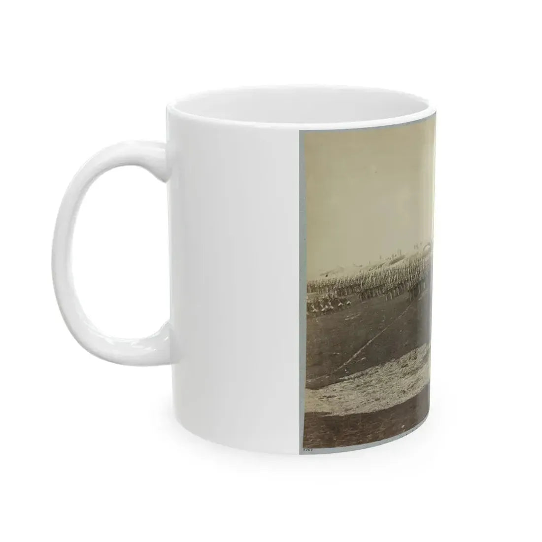 26th New York Infantry, Fort Lyon, Va. (U.S. Civil War) White Coffee Mug - Go Mug Yourself
