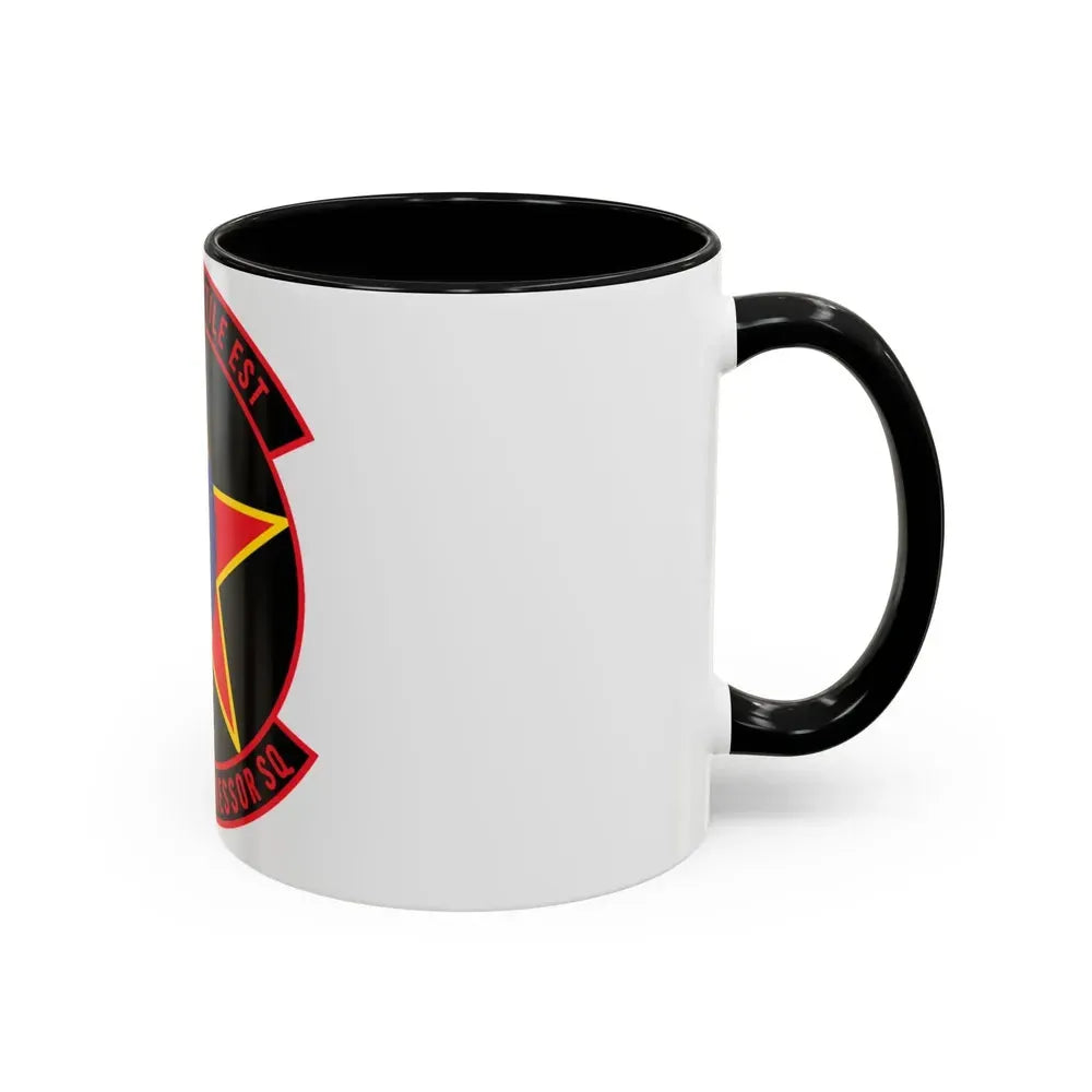 26TH Space Aggressor Sq. v2 (U.S. Air Force) Accent Coffee Mug - Go Mug Yourself