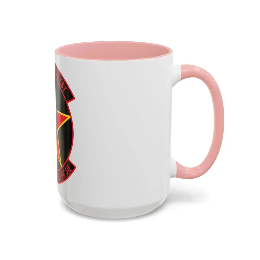 26TH Space Aggressor Sq. v2 (U.S. Air Force) Accent Coffee Mug - Go Mug Yourself