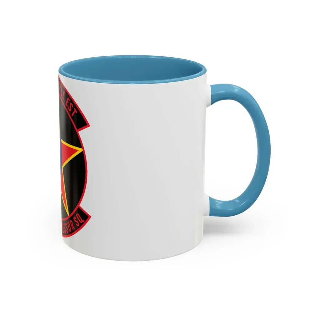 26TH Space Aggressor Sq. v2 (U.S. Air Force) Accent Coffee Mug - Go Mug Yourself