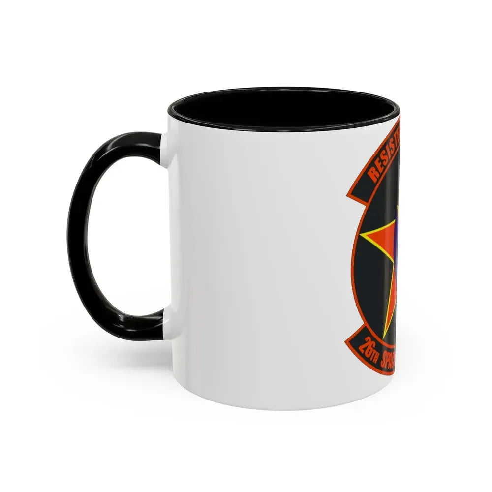 26th Space Aggressor Squadron (U.S. Air Force) Accent Coffee Mug - Go Mug Yourself