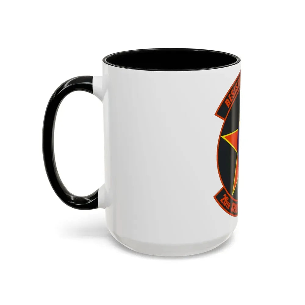 26th Space Aggressor Squadron (U.S. Air Force) Accent Coffee Mug - Go Mug Yourself