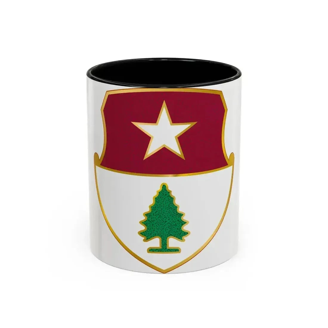 27 Antiaircraft Artillery Automatic Weapons Battalion (U.S. Army) Accent Coffee Mug 11oz Black - Go Mug Yourself