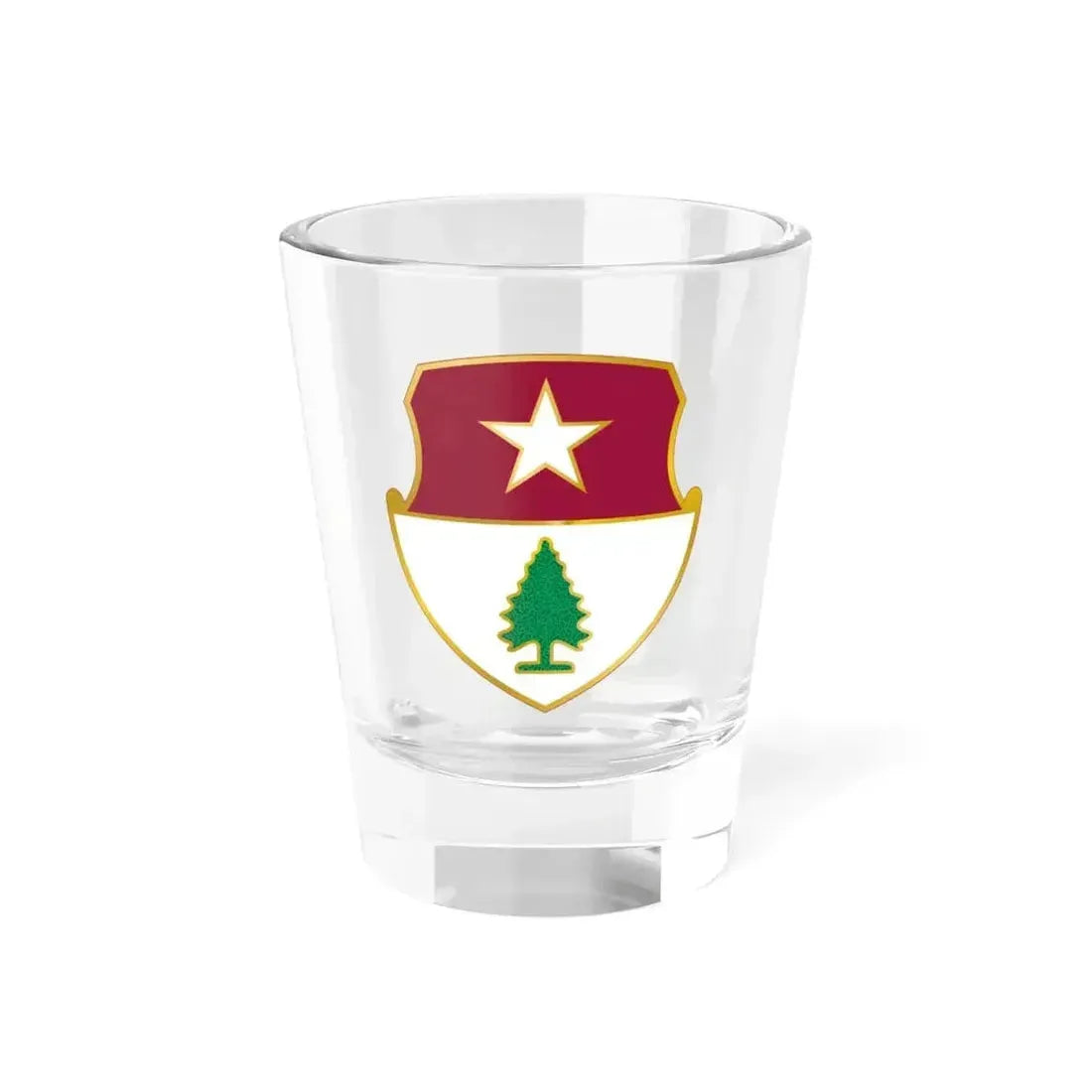 27 Antiaircraft Artillery Automatic Weapons Battalion (U.S. Army) Shot Glass 1.5oz 1.5oz - Go Mug Yourself