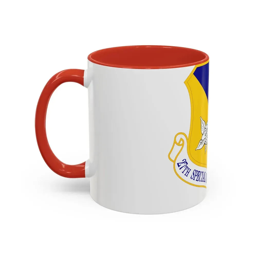 27 Special Operations Group AFSOC (U.S. Air Force) Accent Coffee Mug - Go Mug Yourself
