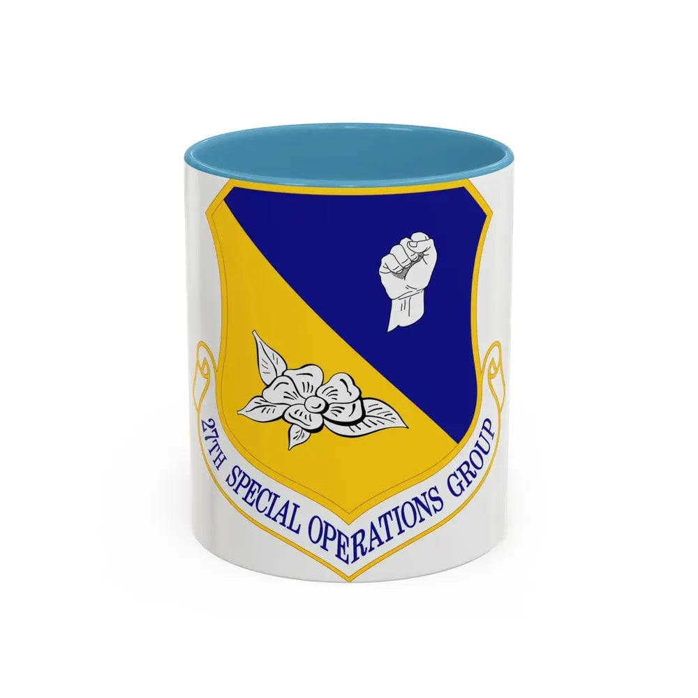 27 Special Operations Group AFSOC (U.S. Air Force) Accent Coffee Mug - Go Mug Yourself