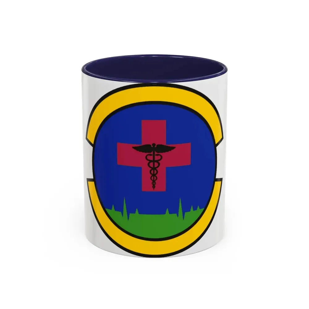 27 Special Operations Healthcare Operations Squadron AFSOC (U.S. Air Force) Accent Coffee Mug 11oz Navy - Go Mug Yourself
