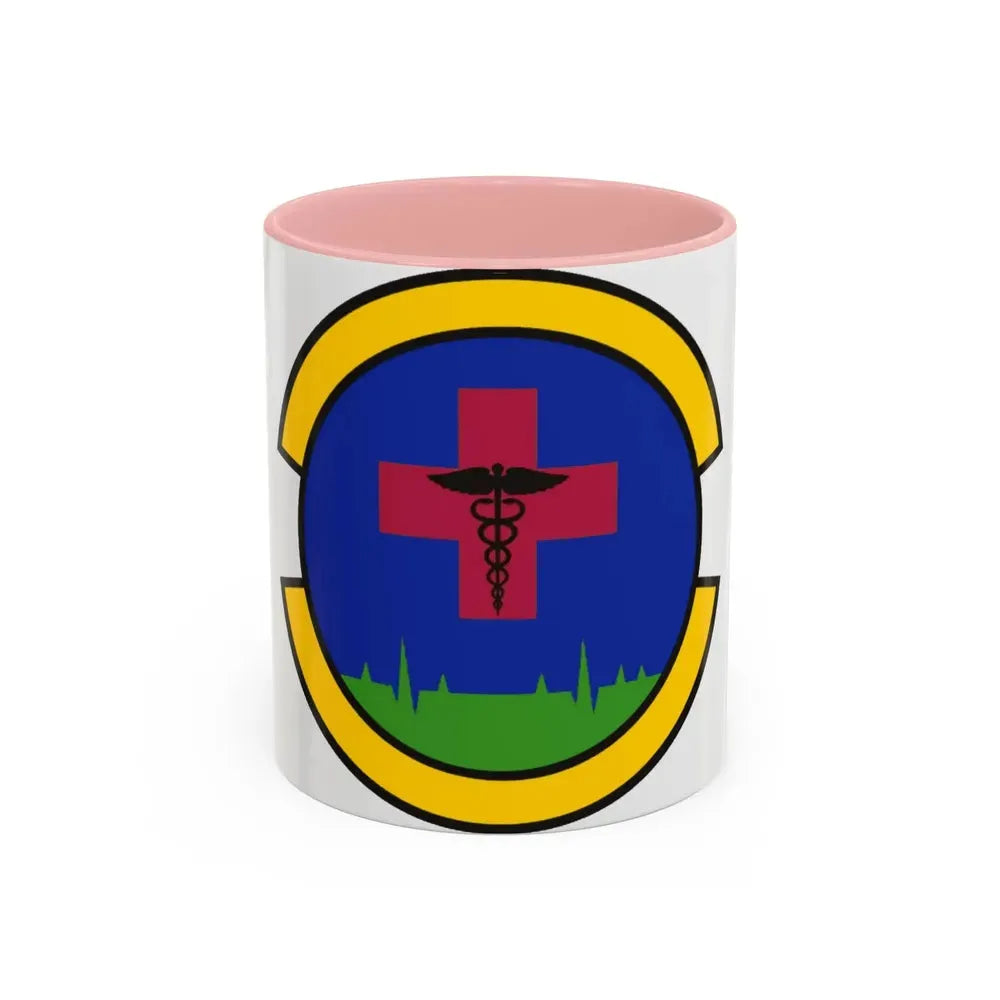 27 Special Operations Healthcare Operations Squadron AFSOC (U.S. Air Force) Accent Coffee Mug 11oz Pink - Go Mug Yourself