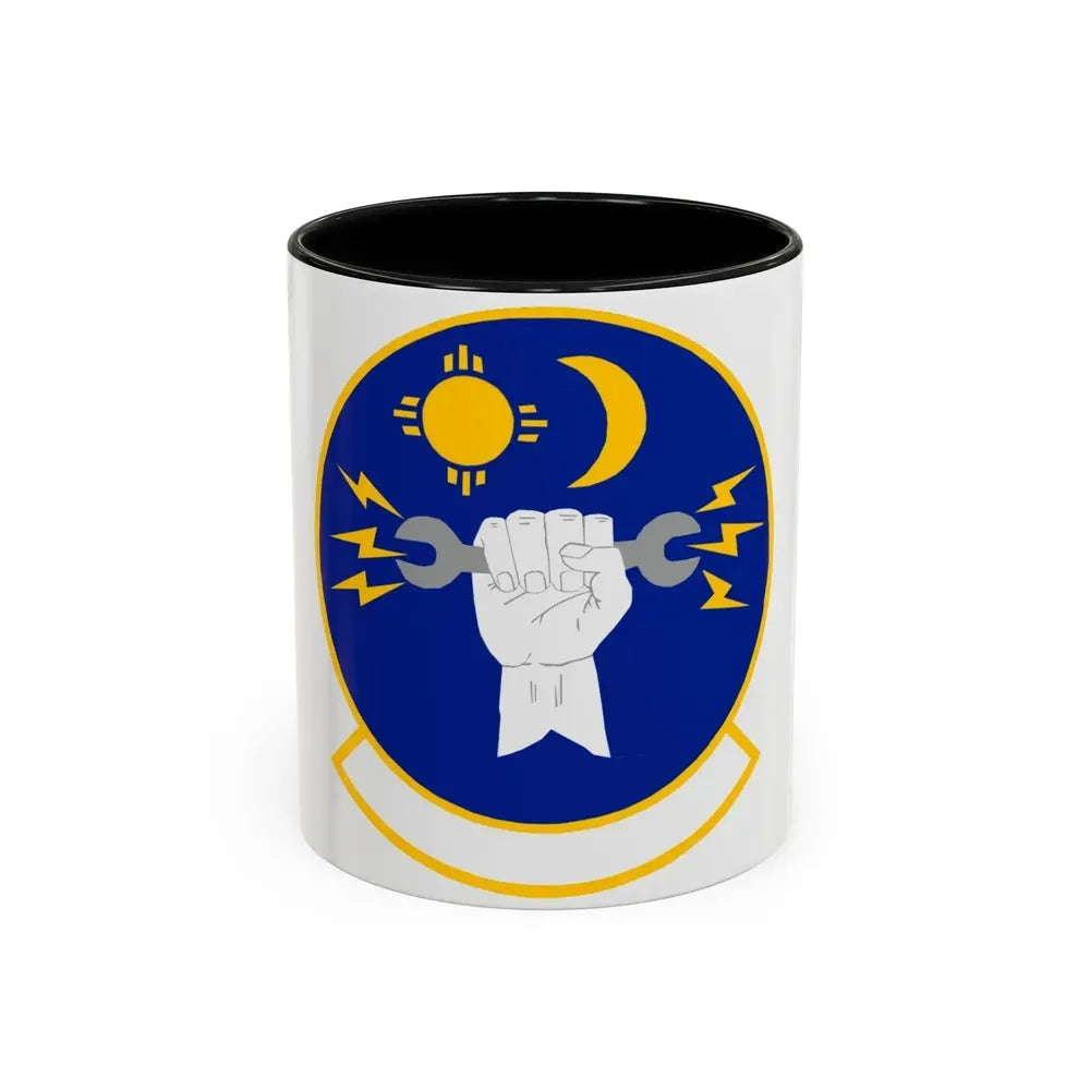 27 Special Operations Maintenance Squadron AFSOC (U.S. Air Force) Accent Coffee Mug 11oz Black - Go Mug Yourself