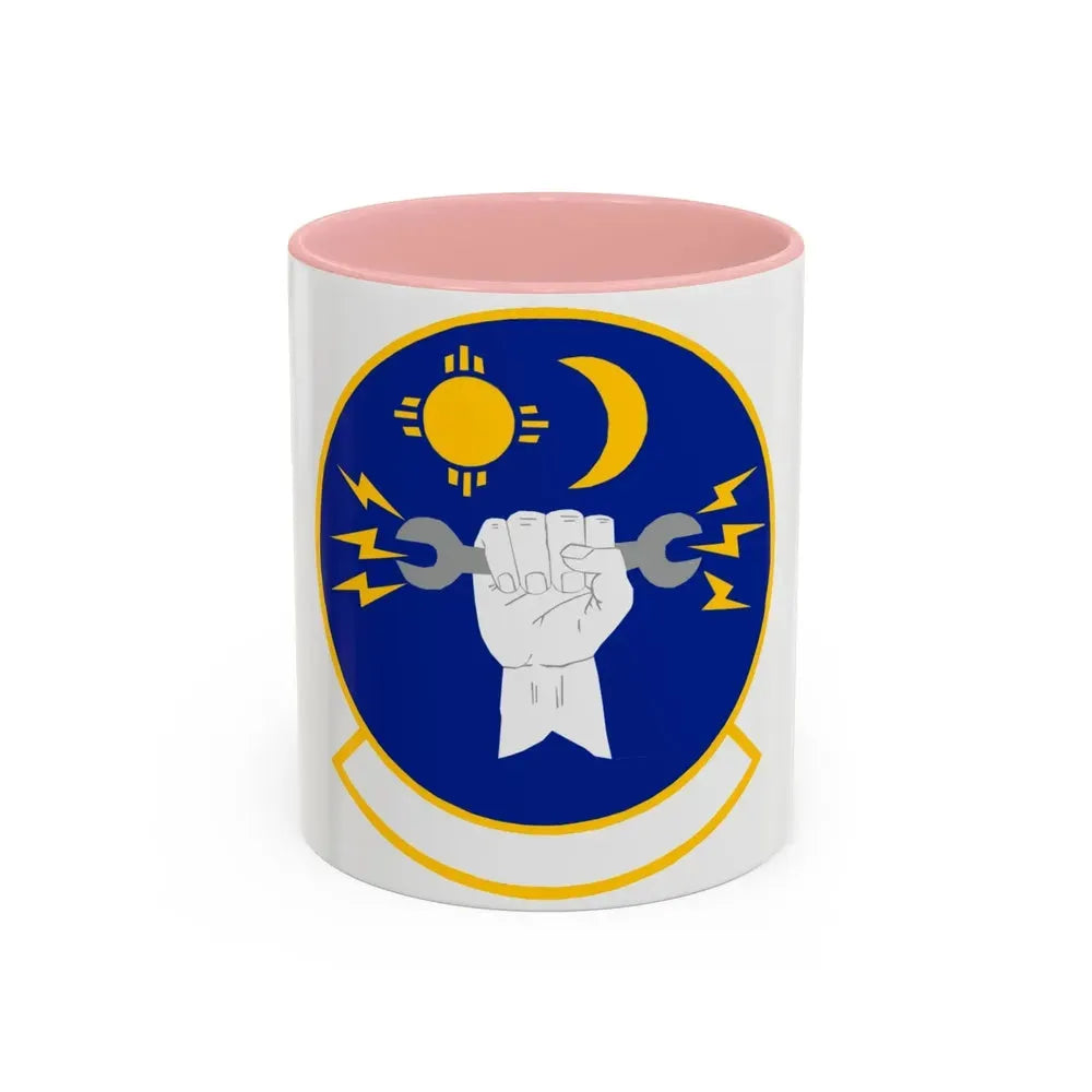27 Special Operations Maintenance Squadron AFSOC (U.S. Air Force) Accent Coffee Mug 11oz Pink - Go Mug Yourself