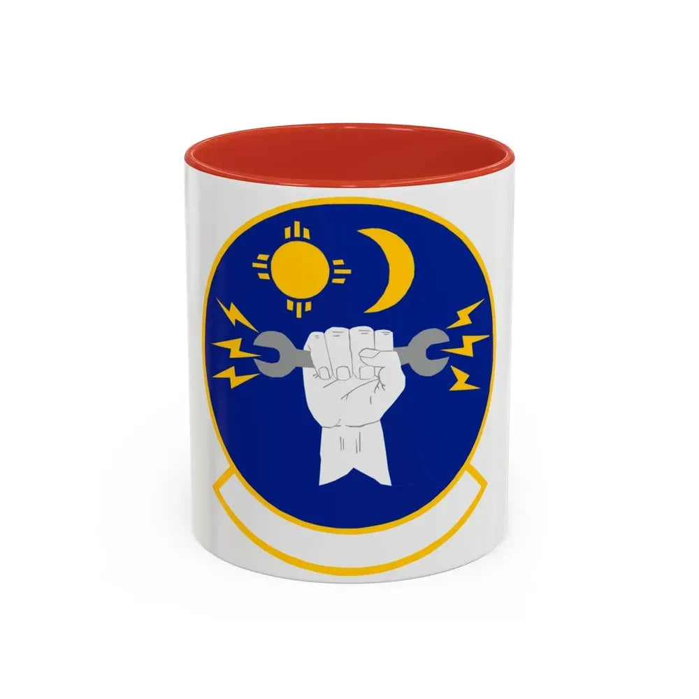 27 Special Operations Maintenance Squadron AFSOC (U.S. Air Force) Accent Coffee Mug 11oz Red - Go Mug Yourself