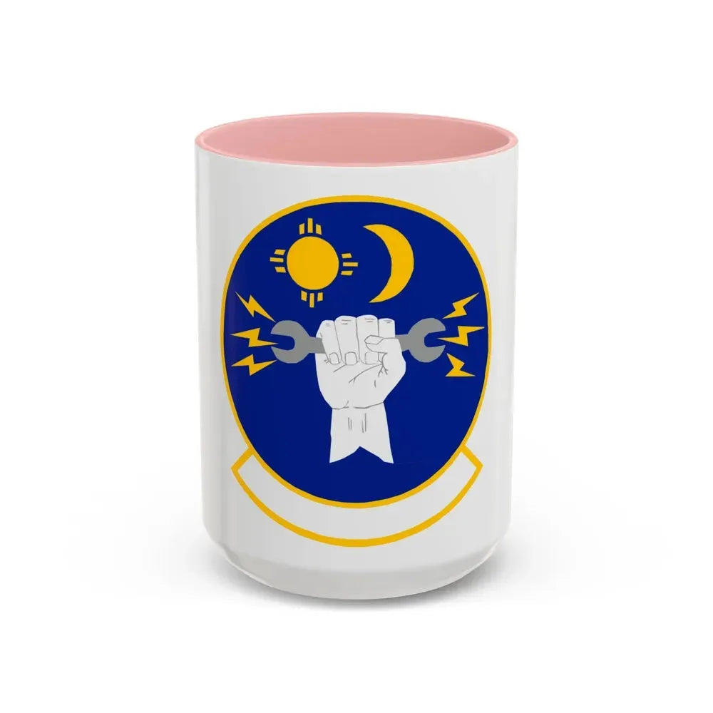 27 Special Operations Maintenance Squadron AFSOC (U.S. Air Force) Accent Coffee Mug 15oz Pink - Go Mug Yourself