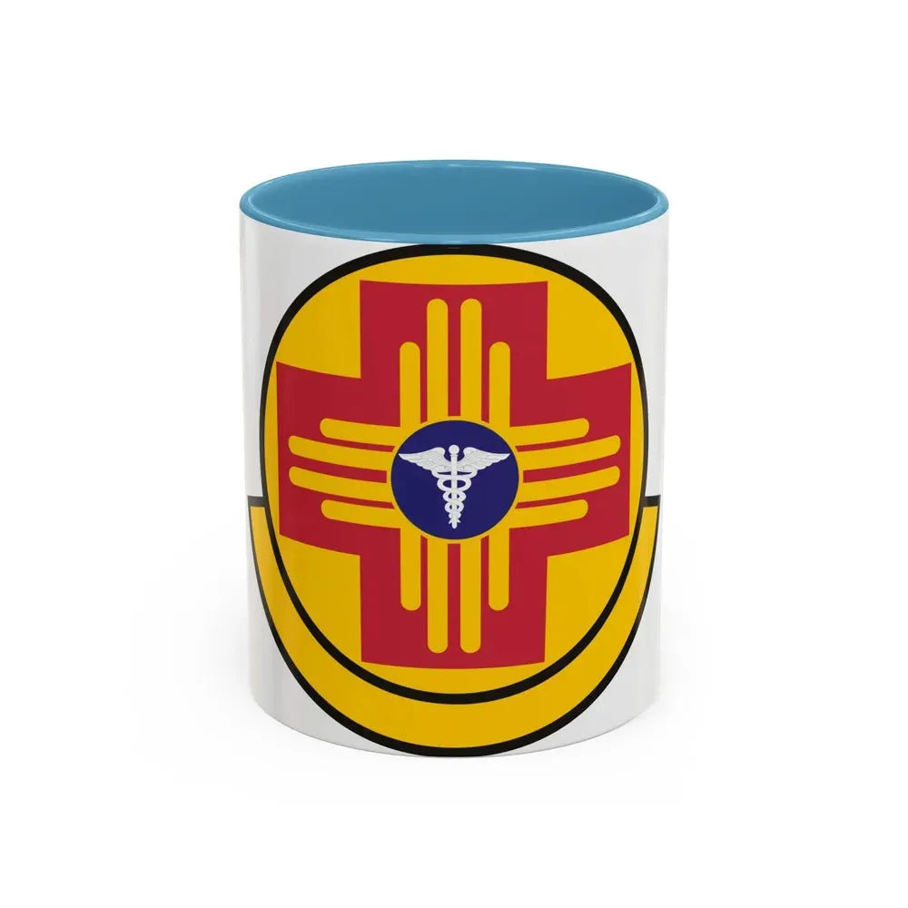 27 Special Operations Medical Readiness Squadron AFSOC (U.S. Air Force) Accent Coffee Mug 11oz Light Blue - Go Mug Yourself