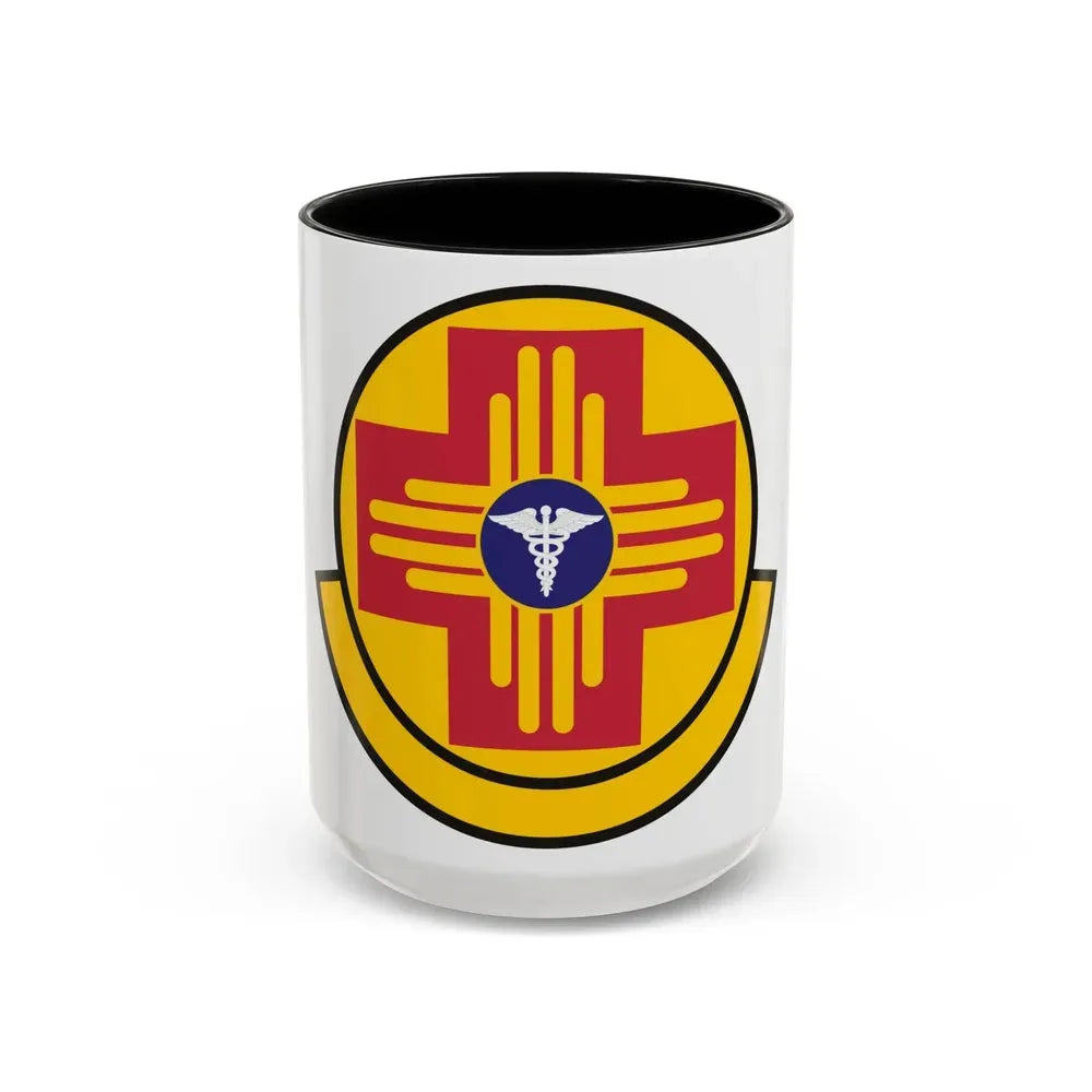27 Special Operations Medical Readiness Squadron AFSOC (U.S. Air Force) Accent Coffee Mug 15oz Black - Go Mug Yourself