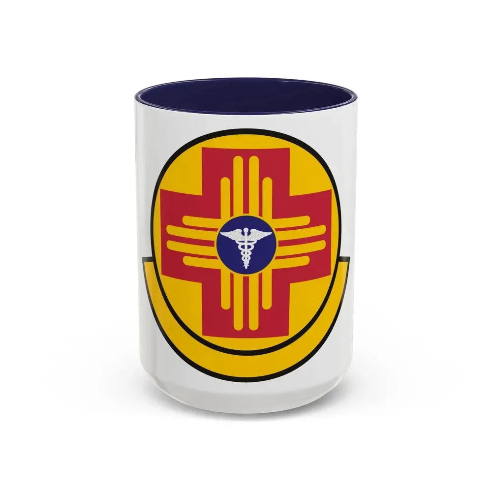 27 Special Operations Medical Readiness Squadron AFSOC (U.S. Air Force) Accent Coffee Mug 15oz Navy - Go Mug Yourself