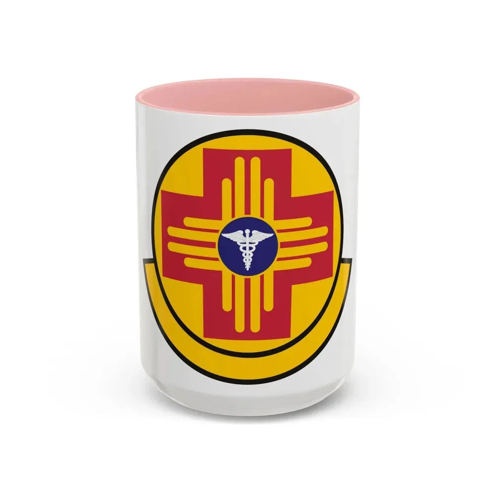 27 Special Operations Medical Readiness Squadron AFSOC (U.S. Air Force) Accent Coffee Mug 15oz Pink - Go Mug Yourself