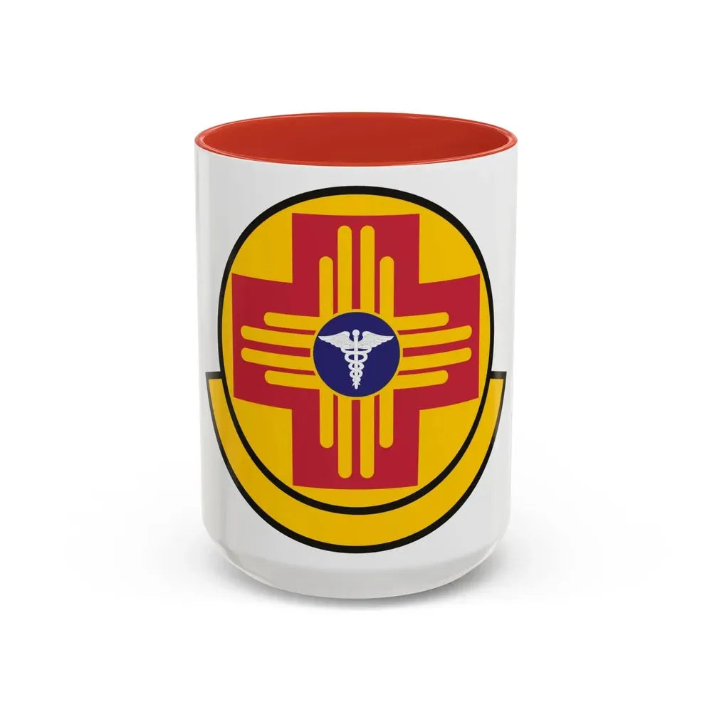 27 Special Operations Medical Readiness Squadron AFSOC (U.S. Air Force) Accent Coffee Mug 15oz Red - Go Mug Yourself