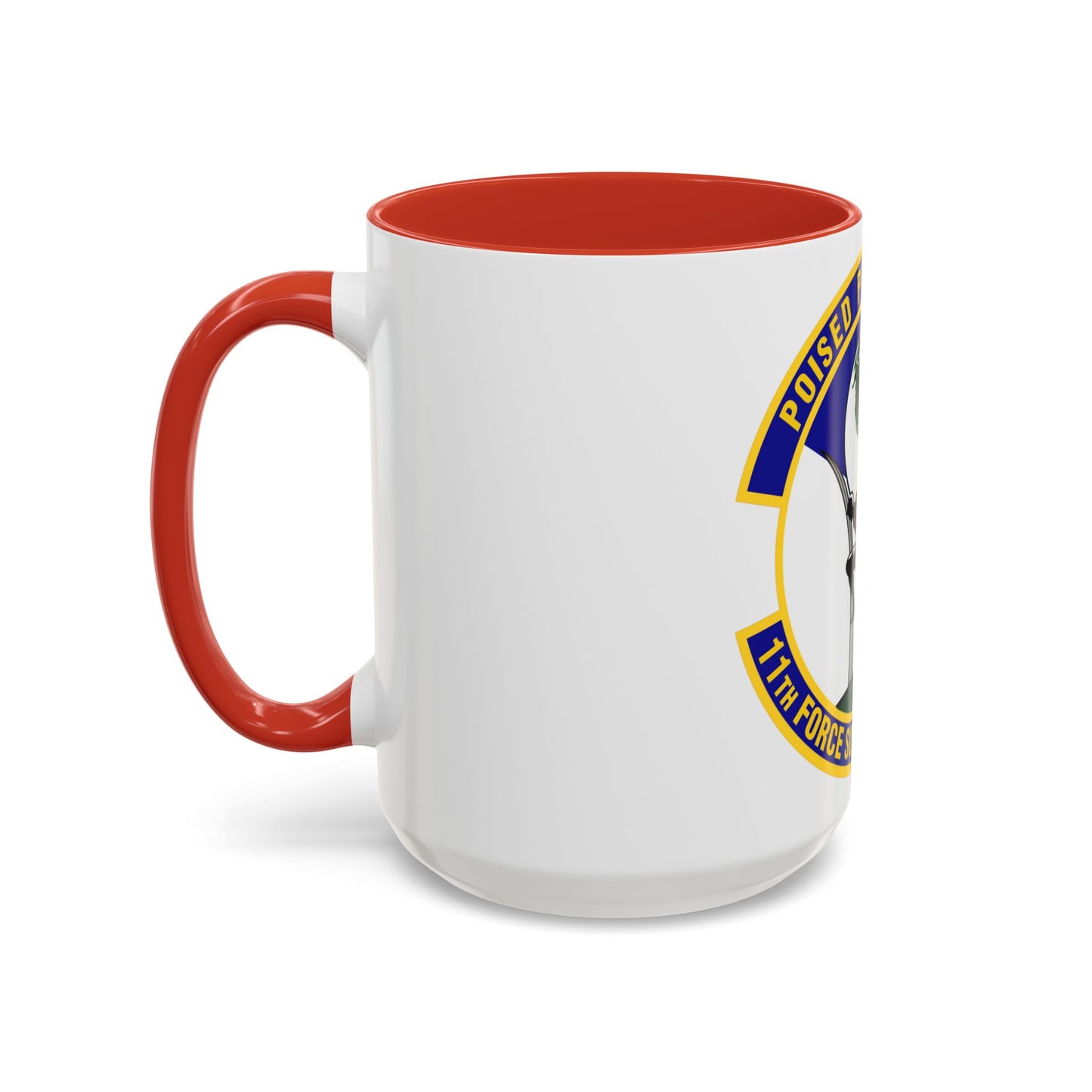 11 Force Support Squadron USAF (U.S. Air Force) Accent Coffee Mug