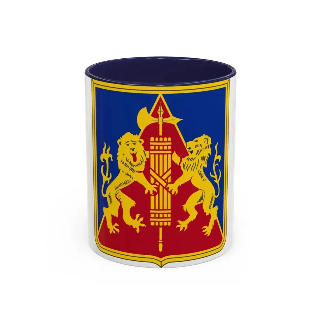 270th Artillery Regiment (U.S. Army) Accent Coffee Mug 11oz Navy - Go Mug Yourself