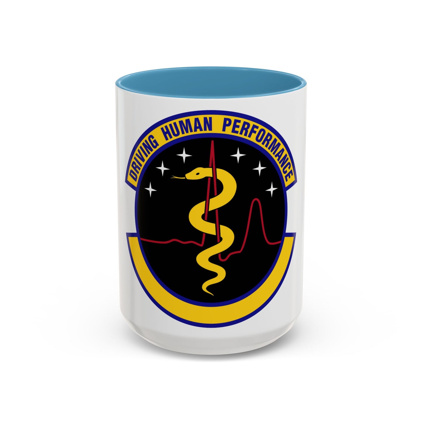 21 Operational Medical Readiness Squadron USSF (U.S. Air Force) Accent Coffee Mug