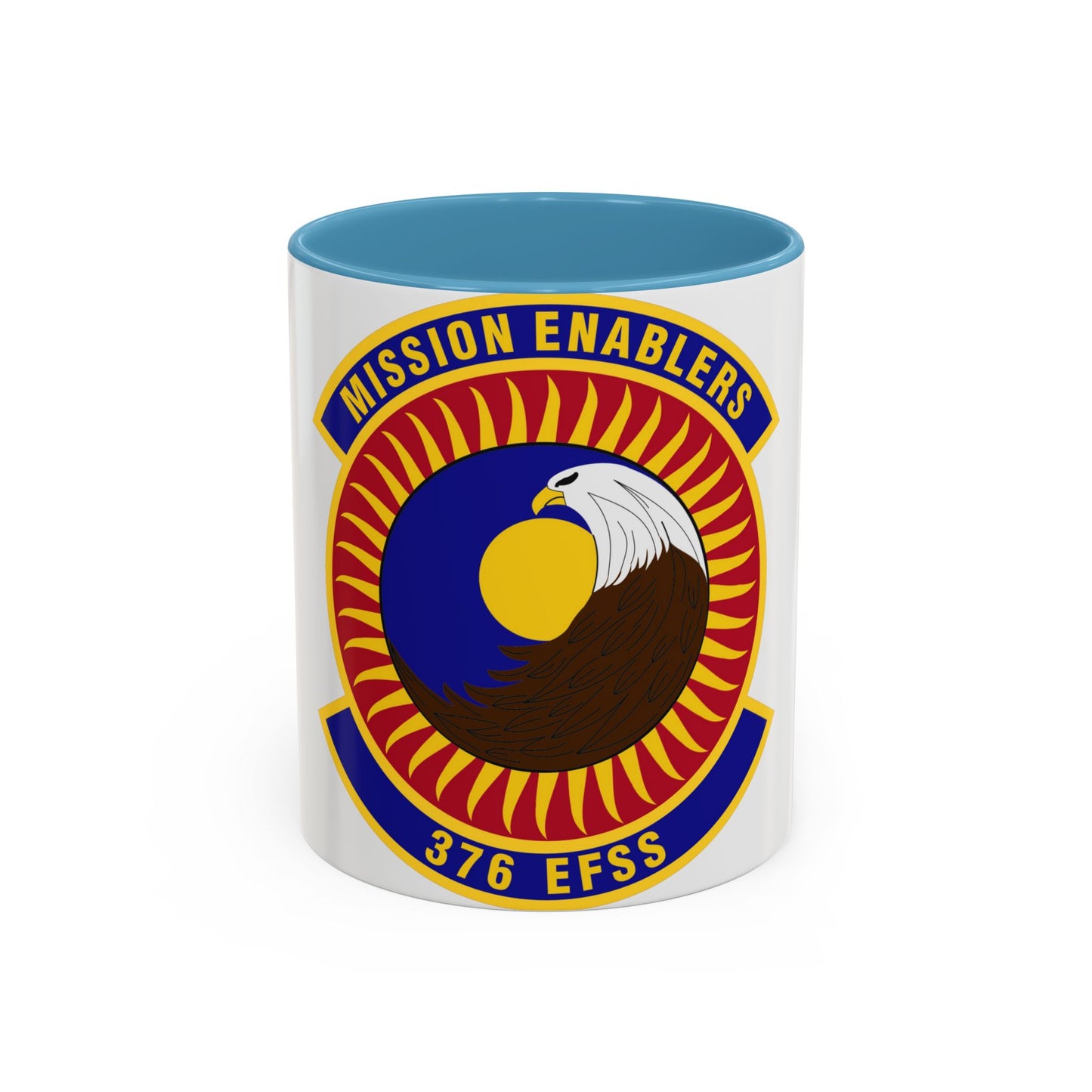 376th Expeditionary Force Support Squadron (U.S. Air Force) Accent Coffee Mug