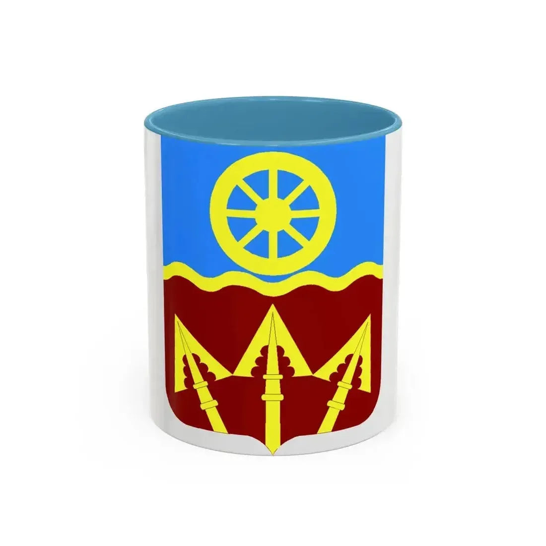 272 Transportation Battalion 2 (U.S. Army) Accent Coffee Mug 11oz Light Blue - Go Mug Yourself