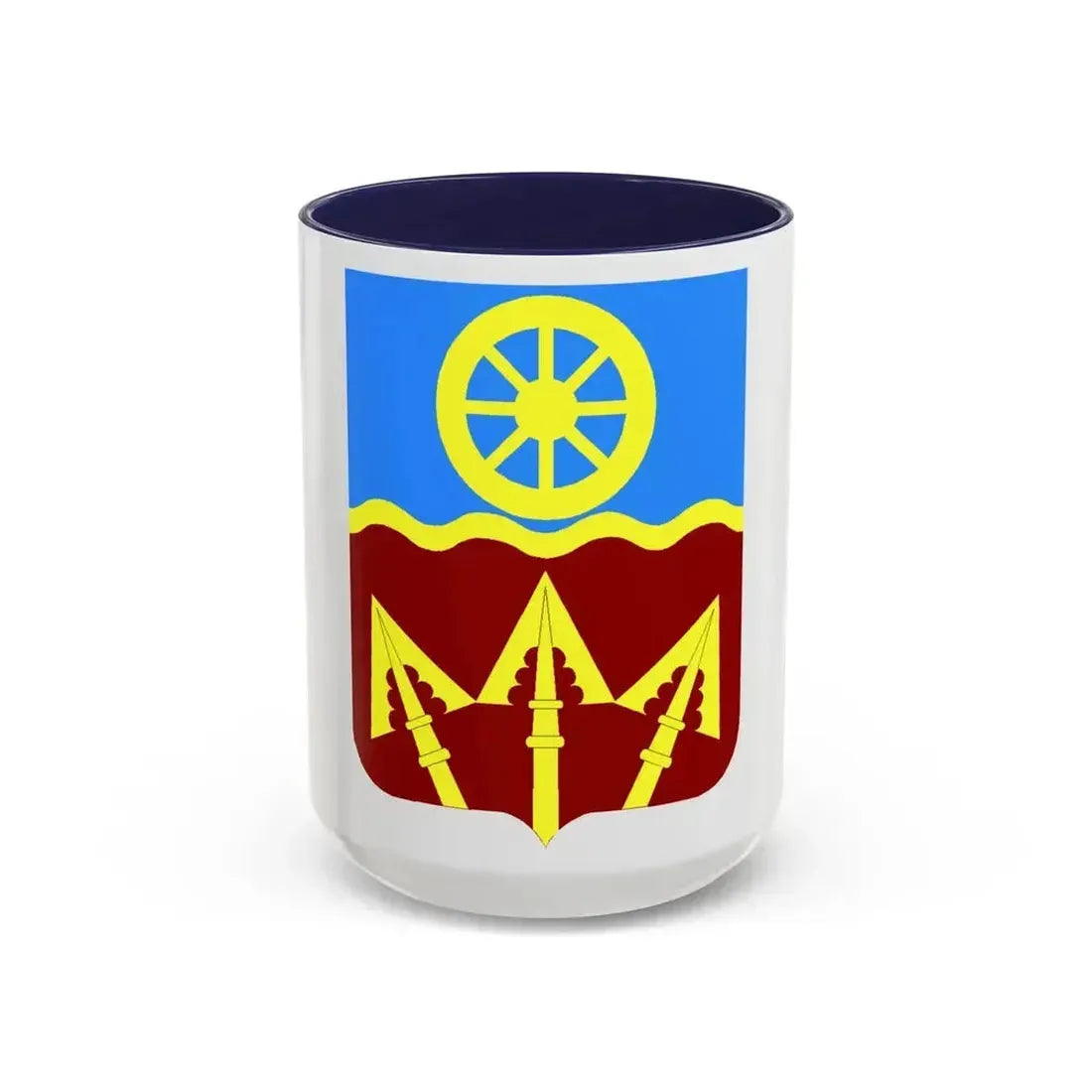 272 Transportation Battalion 2 (U.S. Army) Accent Coffee Mug 15oz Navy - Go Mug Yourself