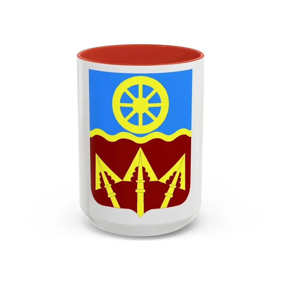 272 Transportation Battalion 2 (U.S. Army) Accent Coffee Mug 15oz Red - Go Mug Yourself