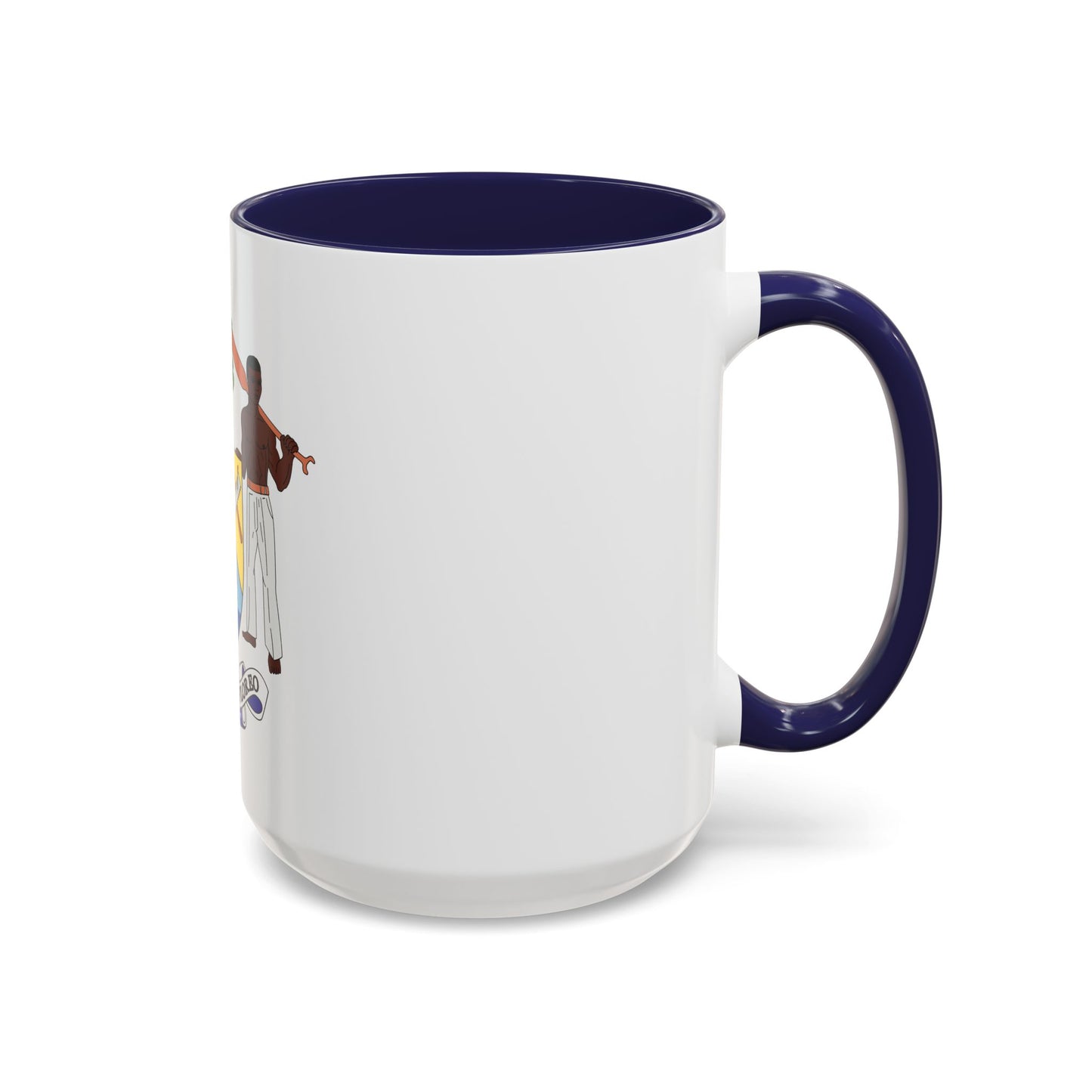 Coat of arms of British Honduras-Belize (1967-1981) - Accent Coffee Mug