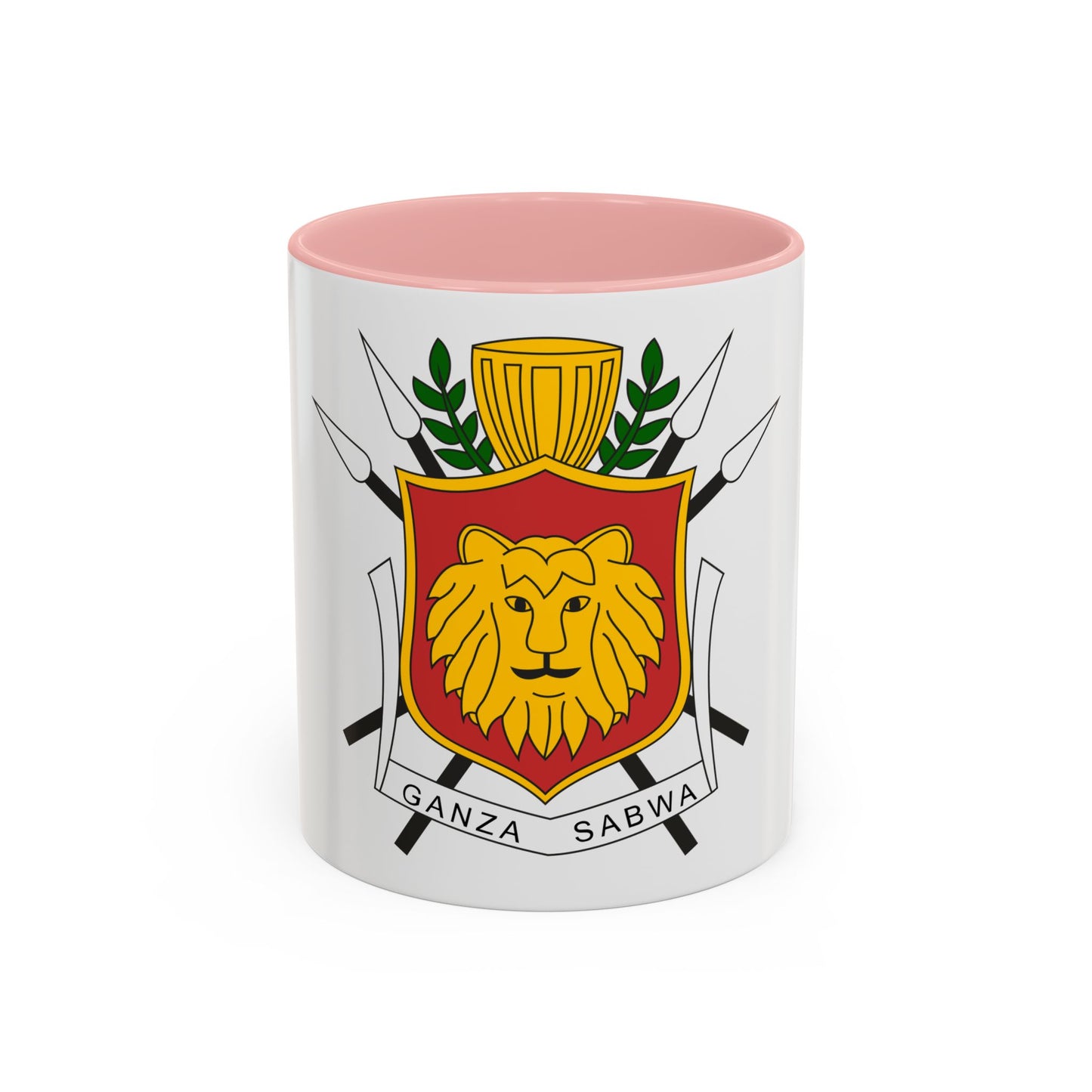 Coat of arms of the Kingdom of Burundi - Accent Coffee Mug