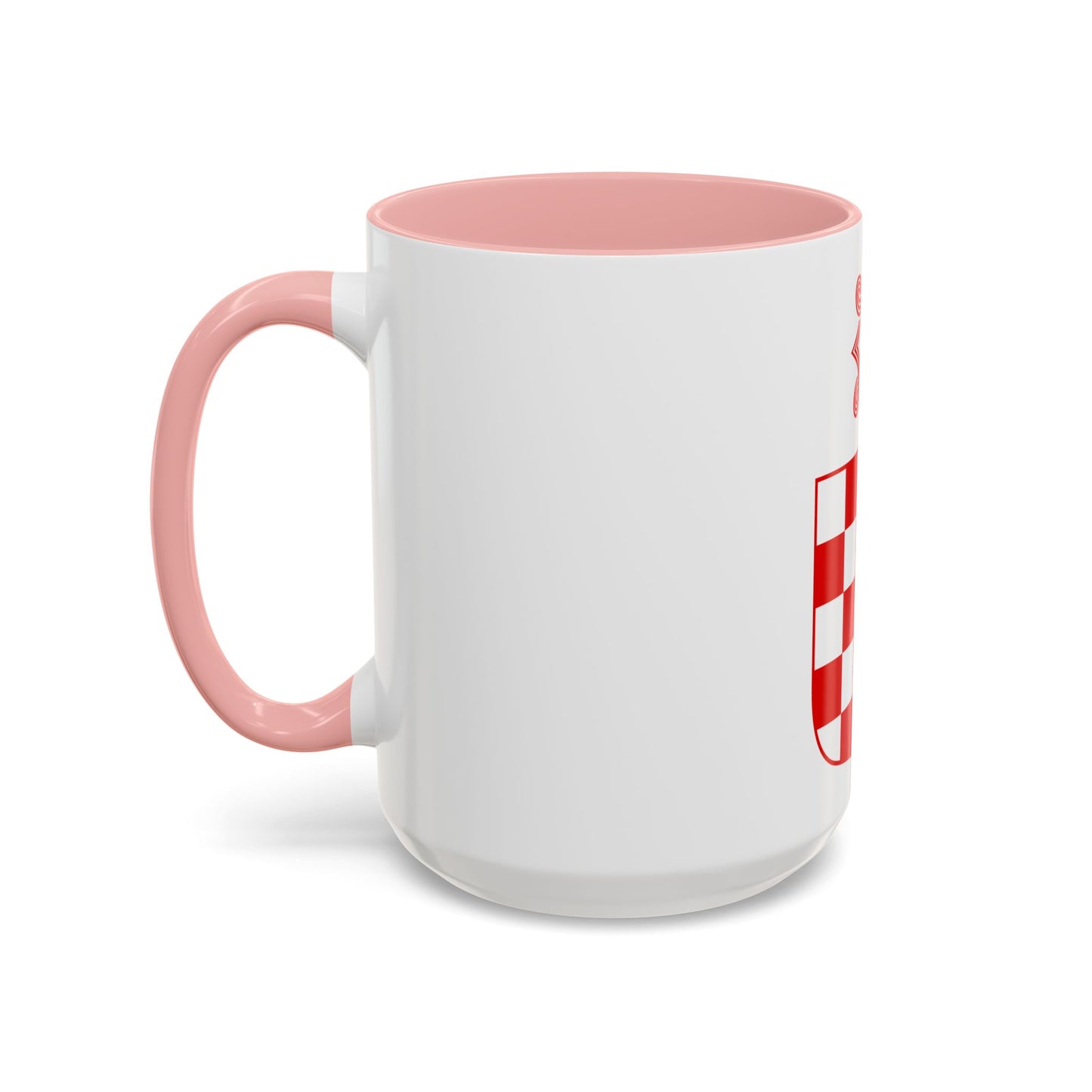 Coat of arms of the Independent State of Croatia - Accent Coffee Mug