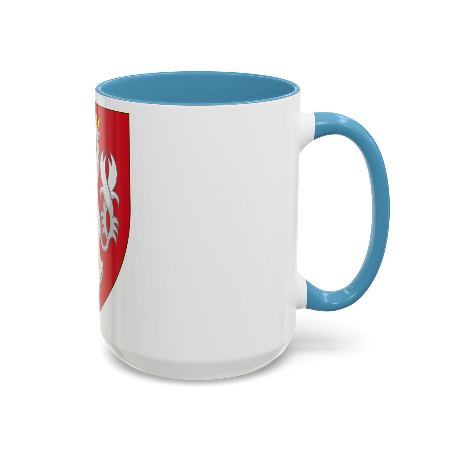 Coat of arms of the House of Luxembourg-Bohemia - Accent Coffee Mug