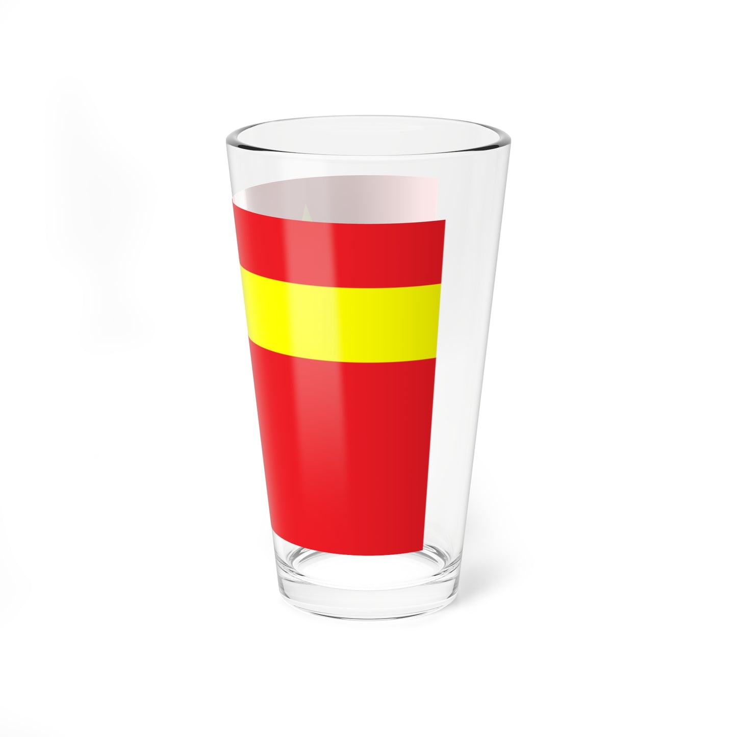 Proposed PRC national flag 015 (China) Pint Glass 16oz