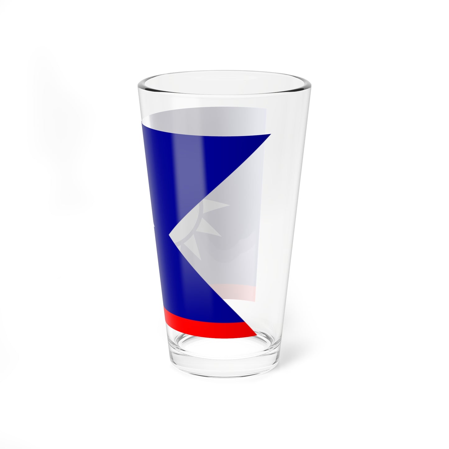 ROCN Senior Officers Flag (China) Pint Glass 16oz