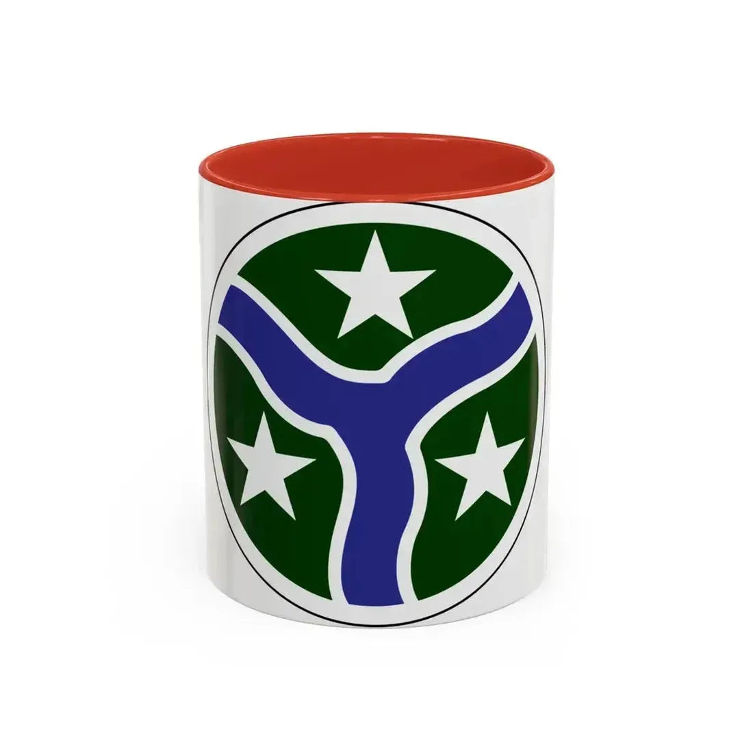 278th Armored Cavalry Regiment (U.S. Army) Accent Coffee Mug 11oz Red - Go Mug Yourself