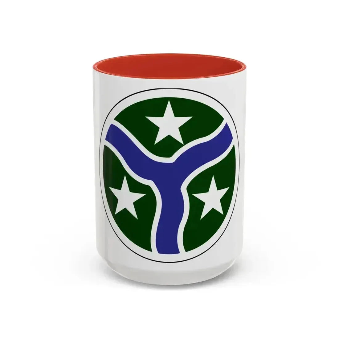278th Armored Cavalry Regiment (U.S. Army) Accent Coffee Mug 15oz Red - Go Mug Yourself