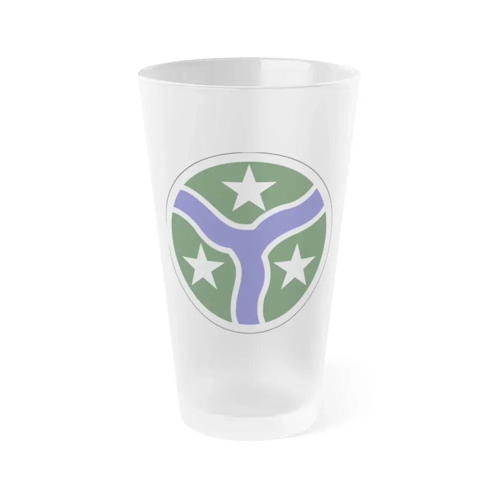 278th Armored Cavalry Regiment (U.S. Army) Frosted Pint Glass 16oz Default Title - Go Mug Yourself
