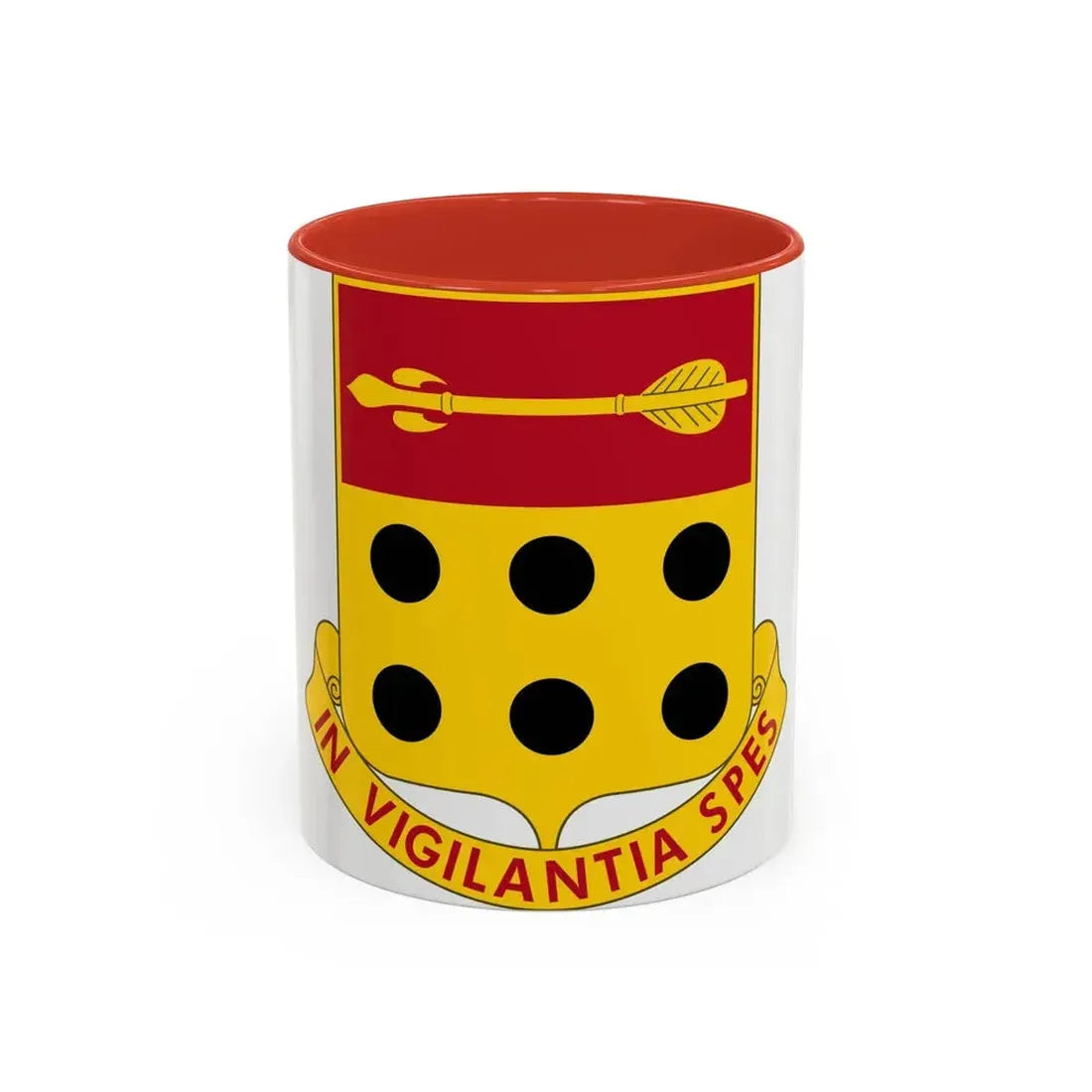 278th Artillery Regiment (U.S. Army) Accent Coffee Mug 11oz Red - Go Mug Yourself