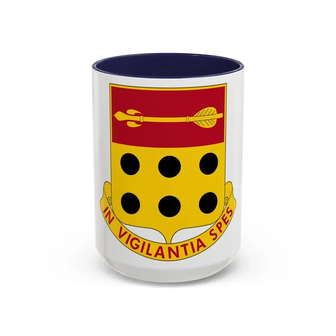 278th Artillery Regiment (U.S. Army) Accent Coffee Mug 15oz Navy - Go Mug Yourself