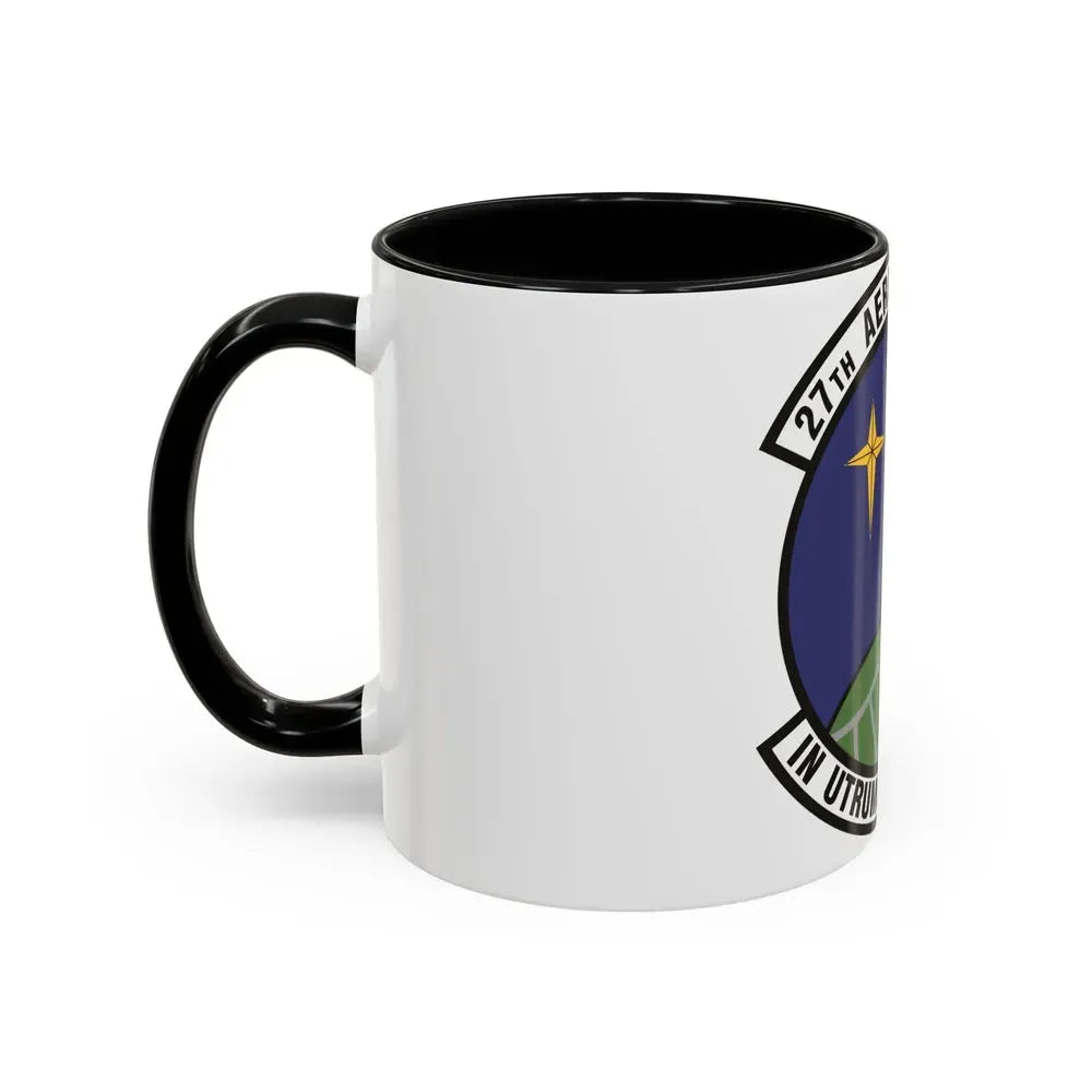 27th Aerial Port Squadron (U.S. Air Force) Accent Coffee Mug - Go Mug Yourself