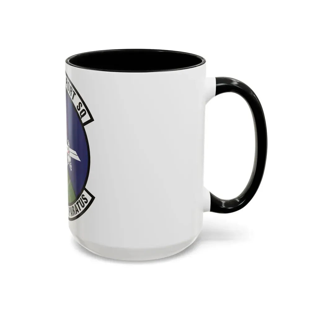 27th Aerial Port Squadron (U.S. Air Force) Accent Coffee Mug - Go Mug Yourself