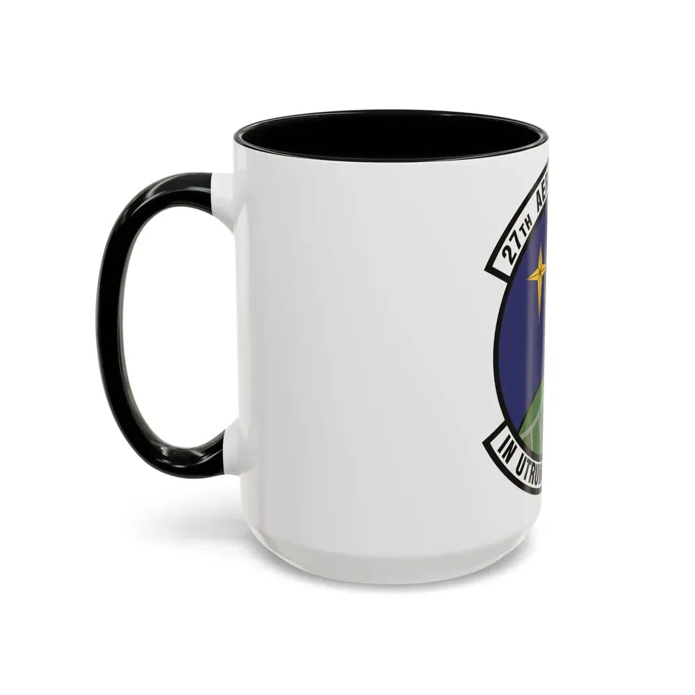 27th Aerial Port Squadron (U.S. Air Force) Accent Coffee Mug - Go Mug Yourself