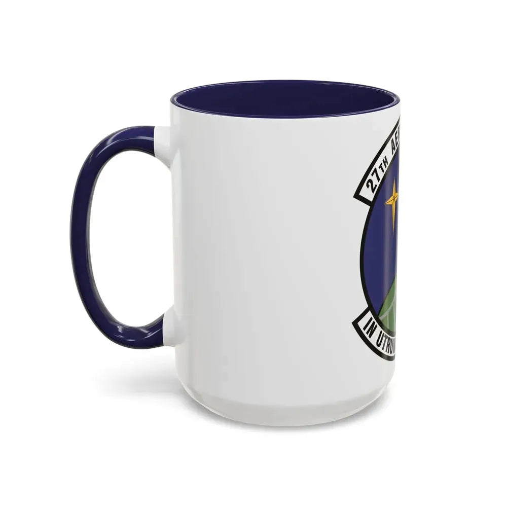 27th Aerial Port Squadron (U.S. Air Force) Accent Coffee Mug - Go Mug Yourself