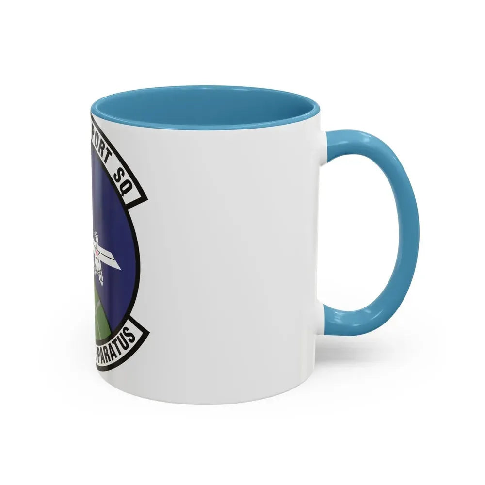 27th Aerial Port Squadron (U.S. Air Force) Accent Coffee Mug - Go Mug Yourself